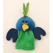 Ujjbáb - Kék-zöld papagáj